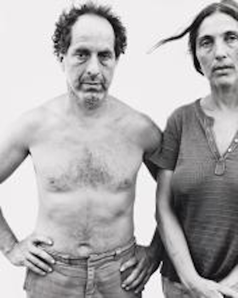 Robert Frank and June Leaf, Mabou Mines, Nova Scotia. July 18th, 1975 by Richard Avedon