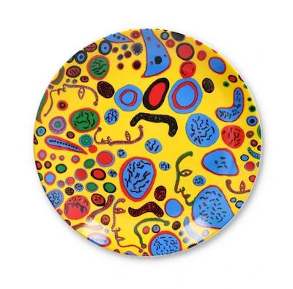 "Love was infinitely shining" by Yayoi Kusama