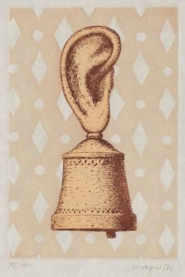 "La Lecon de Musique" by René Magritte