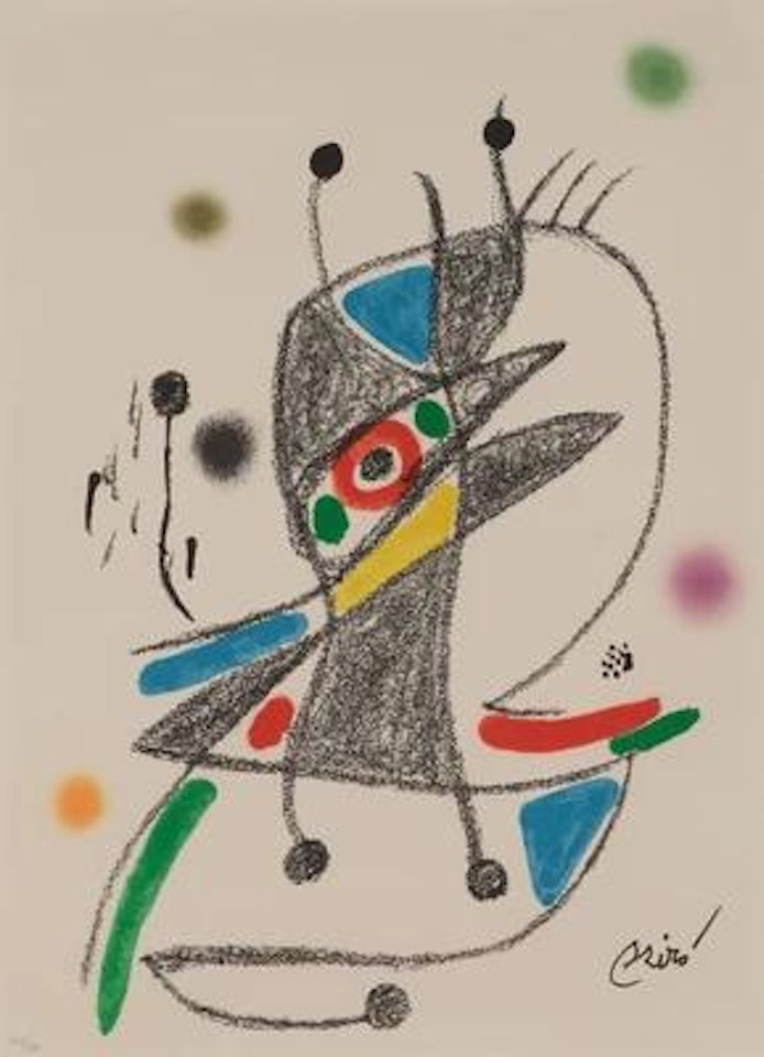 Ohne Titel by Joan Miró