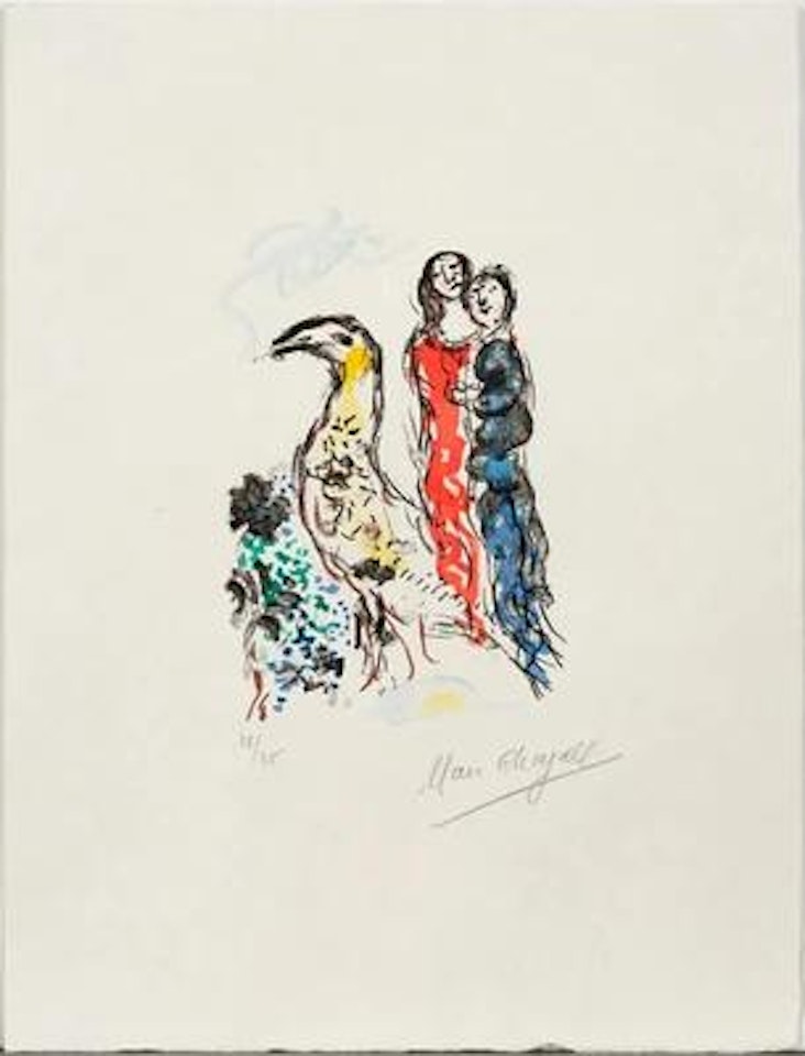 "L"Élégie des Alizés - Frontispiz" by Marc Chagall