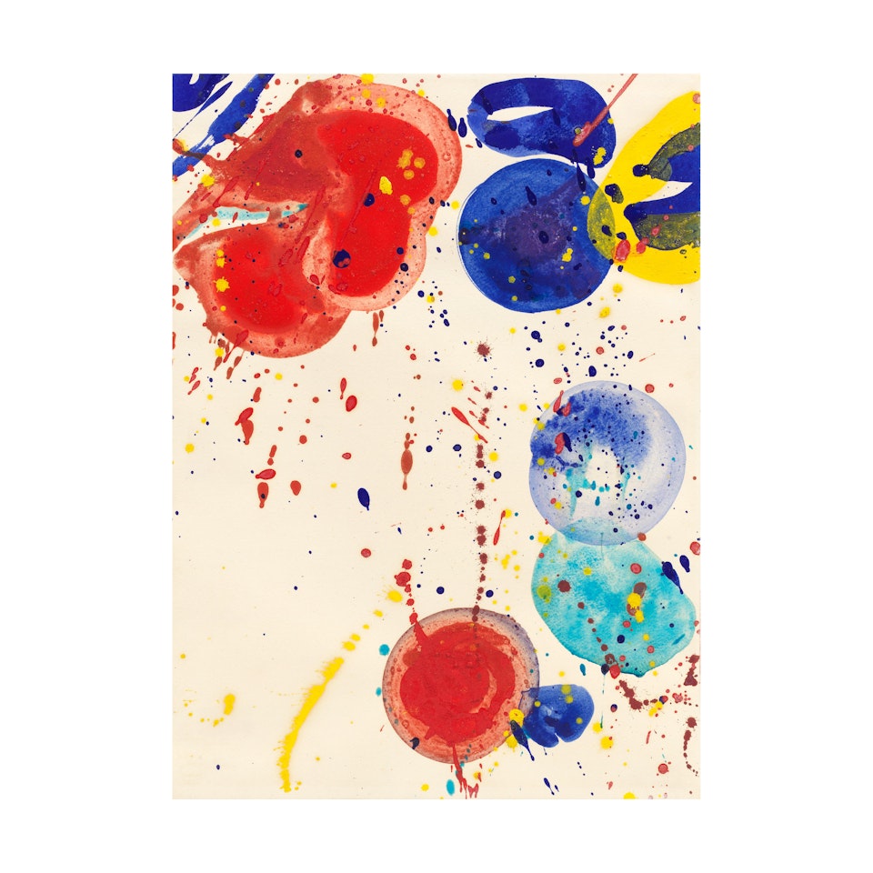 Untitled by Sam Francis