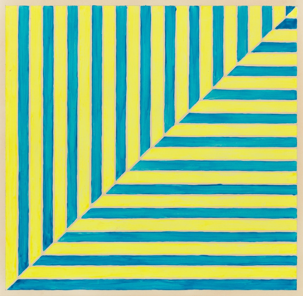 Sketch for Rabat by Frank Stella