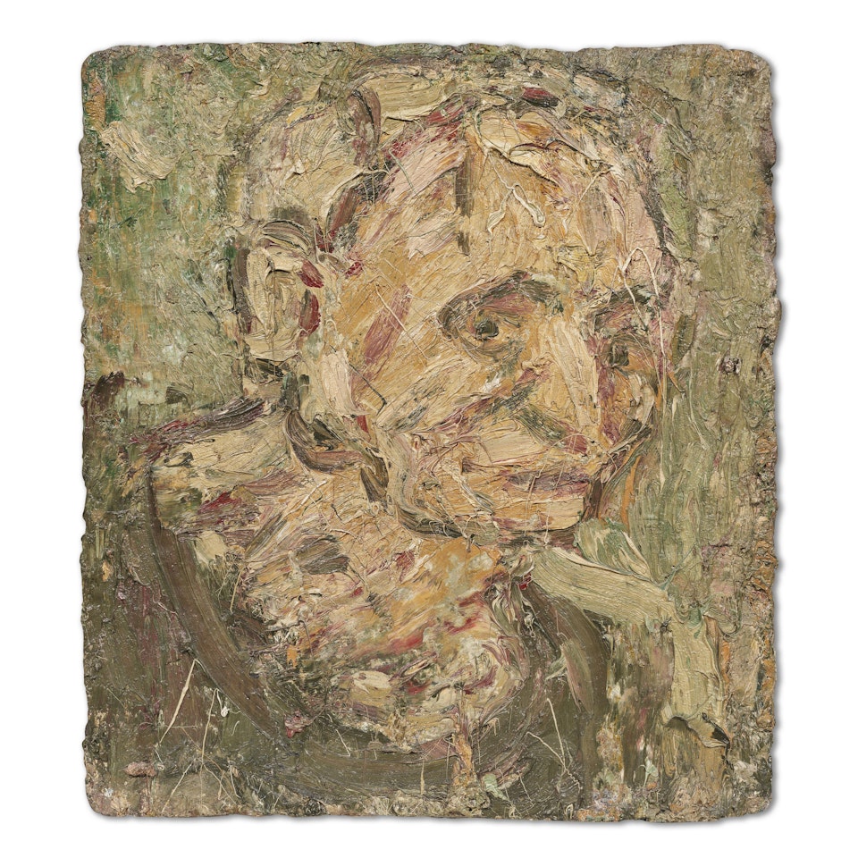 Self-Portrait by Leon Kossoff