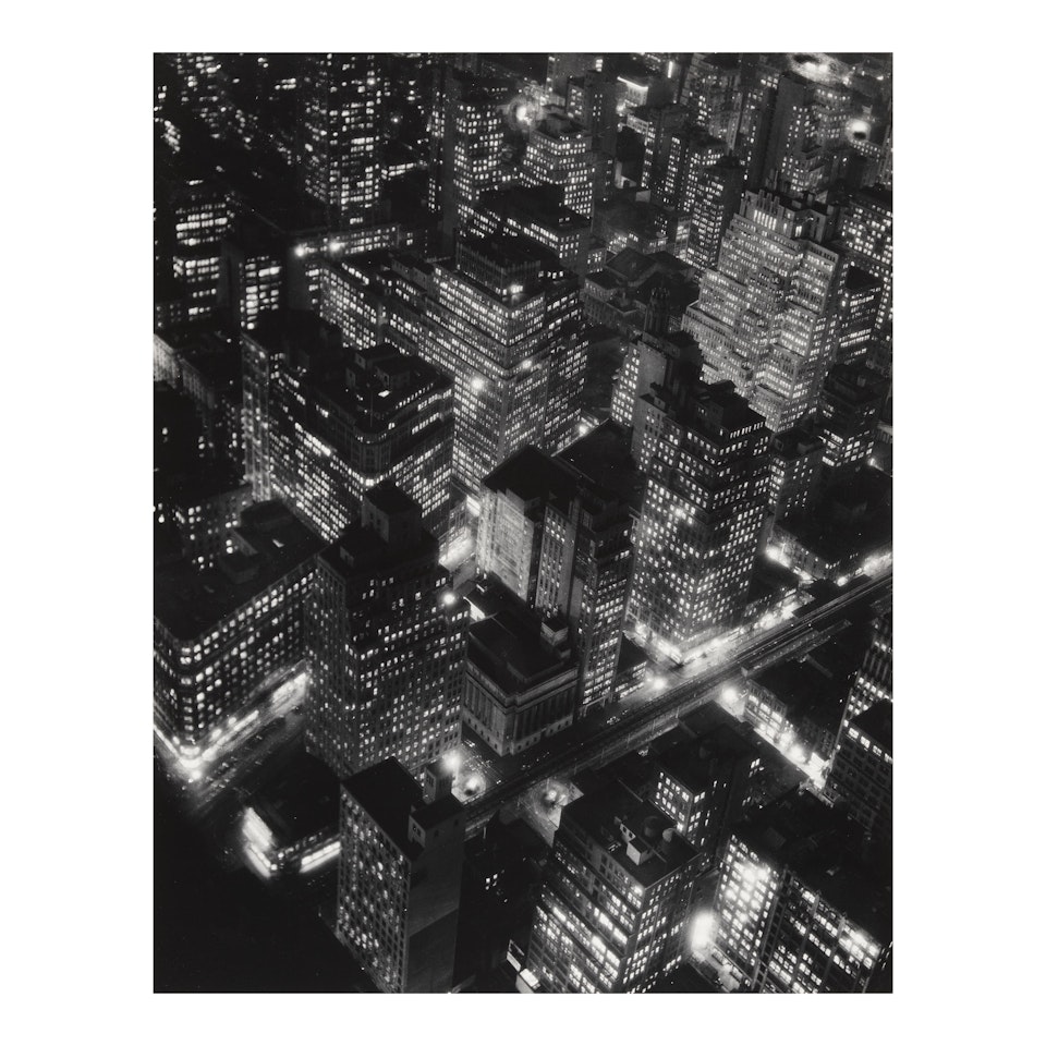 New York at Night by Berenice Abbott