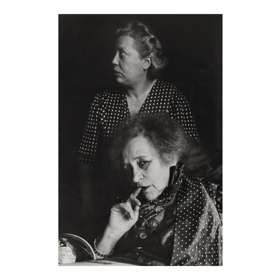 Colette and her Companion Pauline, Paris by Henri Cartier-Bresson