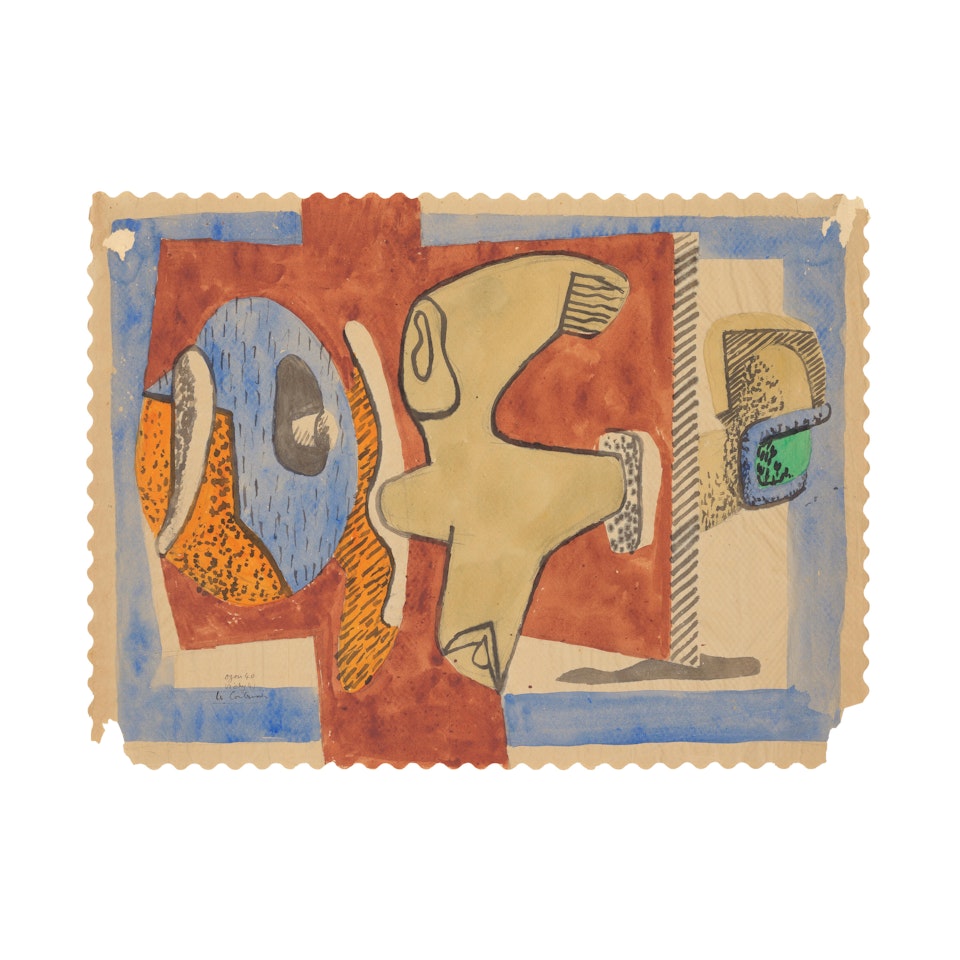 Étude de sculpture by Le Corbusier
