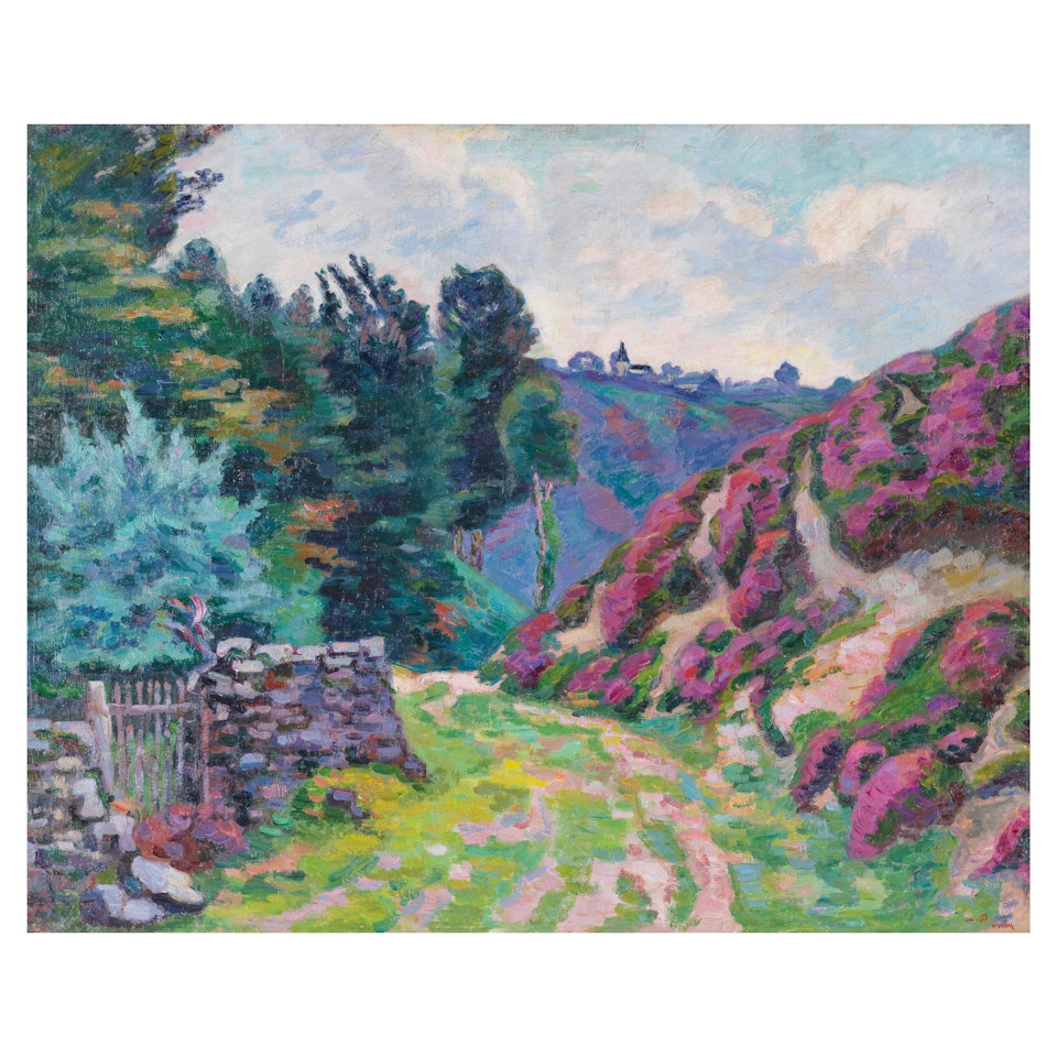 La maison du curé à Crozant by Armand Guillaumin