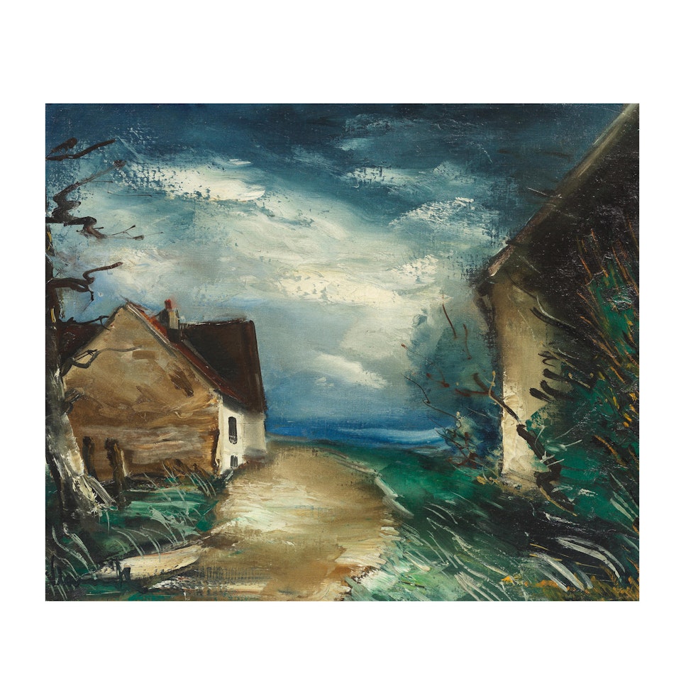 Paysage de campagne by Maurice de Vlaminck