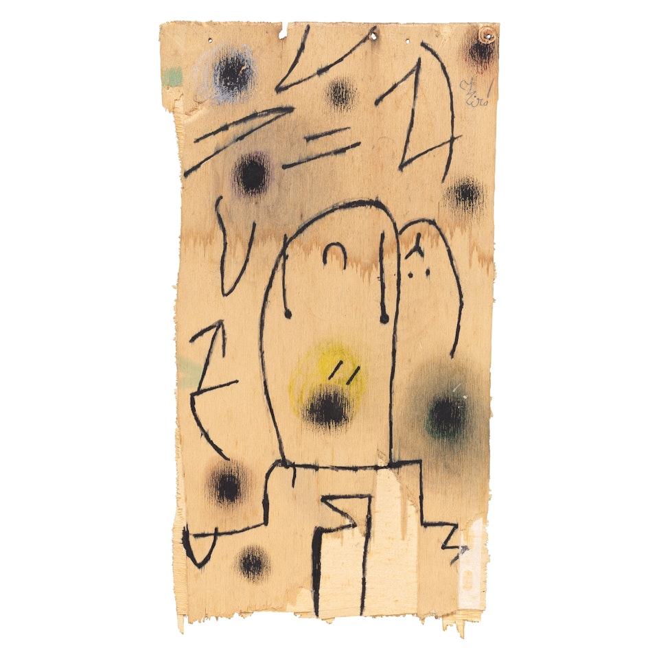 Personnages, oiseaux by Joan Miró