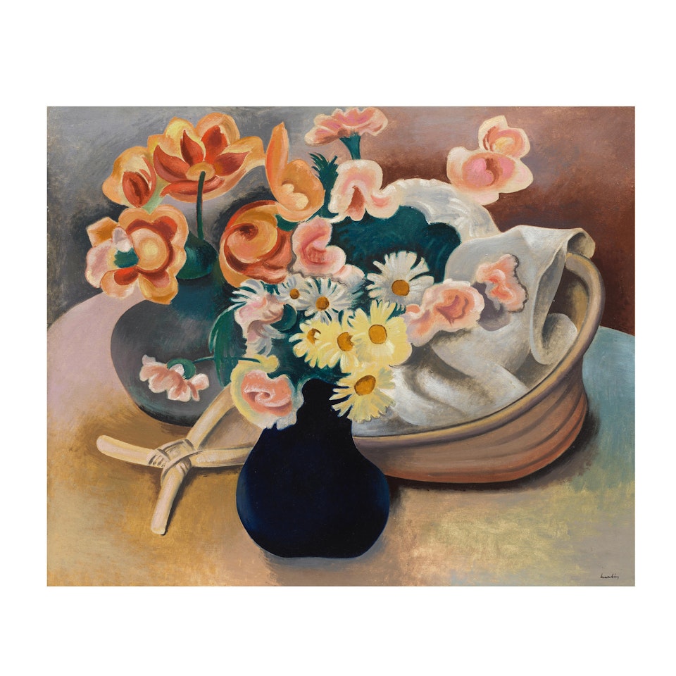 Les marguerites by Auguste Herbin