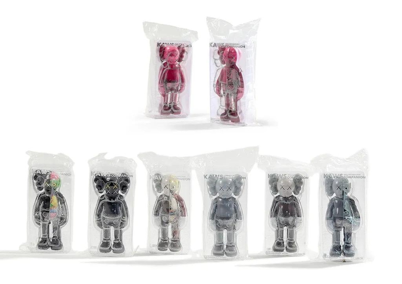 Companion & dissected companion (set de 8) by Kaws