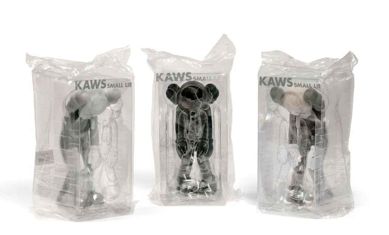 Small Lie (set de 3) by Kaws