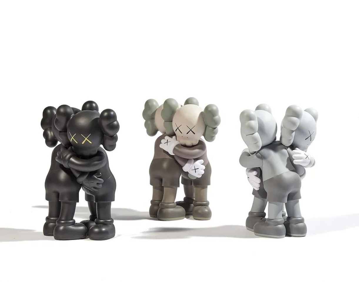 Together (Grey - Brown - Black) by Kaws