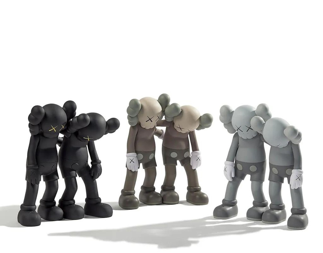 Along The Way (Grey-Black-Brown) by Kaws