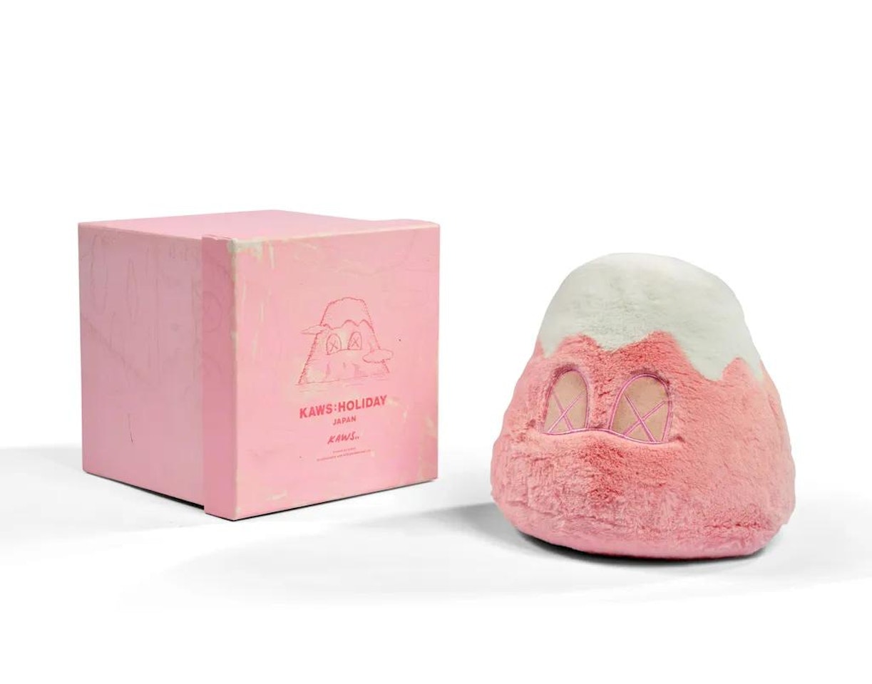 Holiday Japan Mount Fuji Plush pink by Kaws