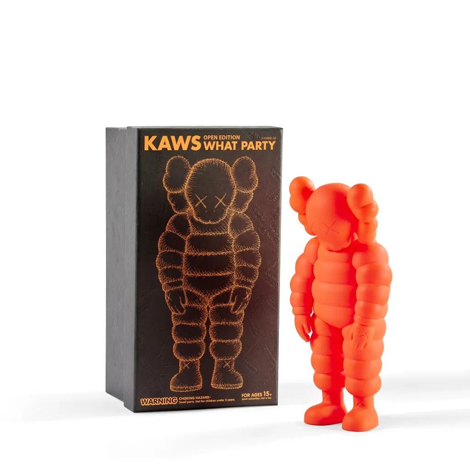 What Party (Orange) by Kaws