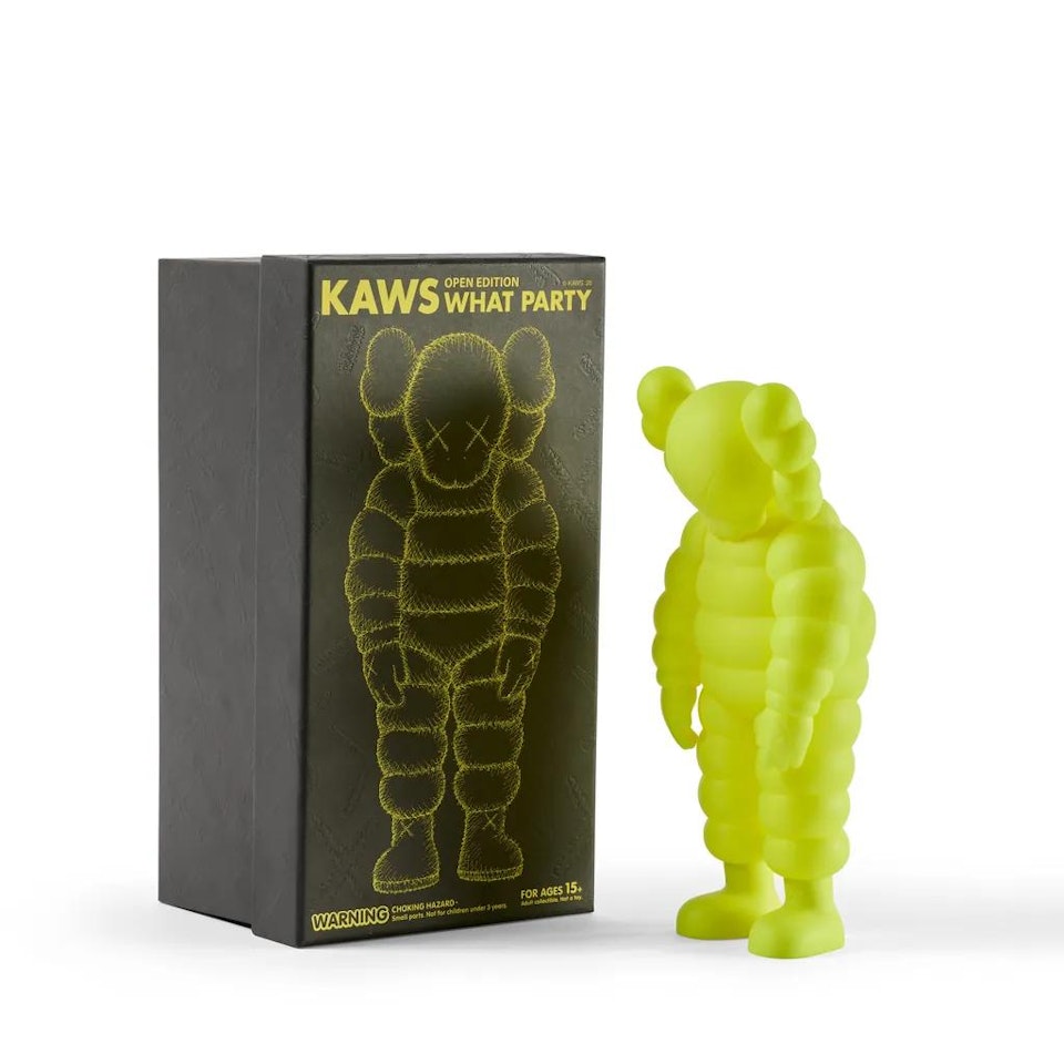 What Party (Yellow) by Kaws