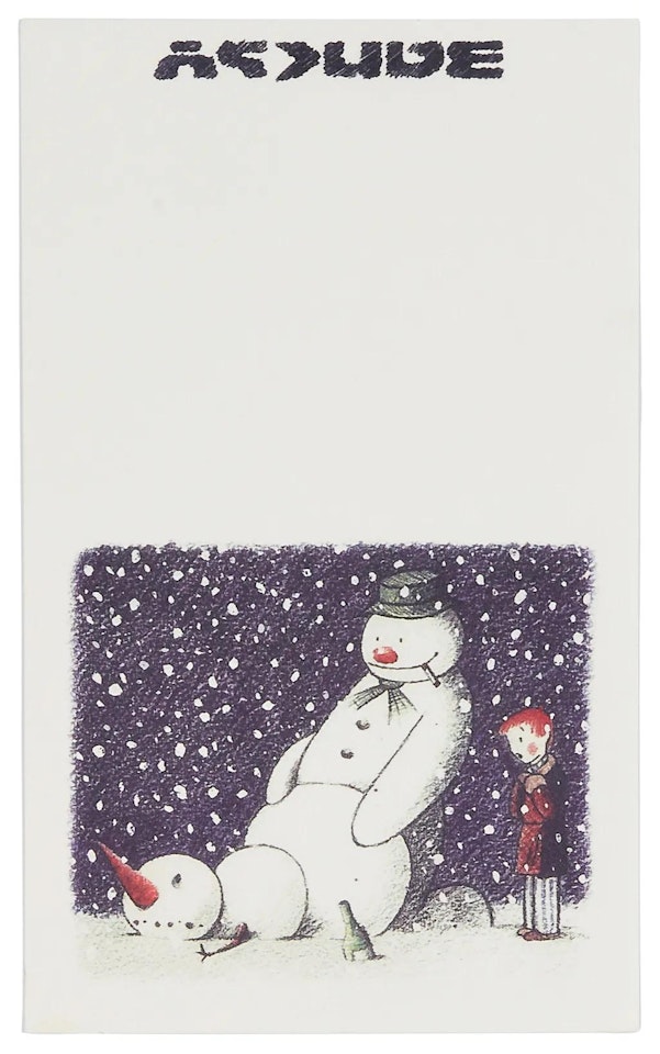 Rude snowman by Banksy