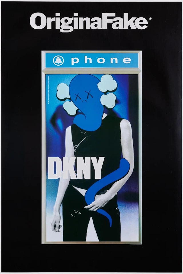 Affiche DKNY Original Fake by Kaws