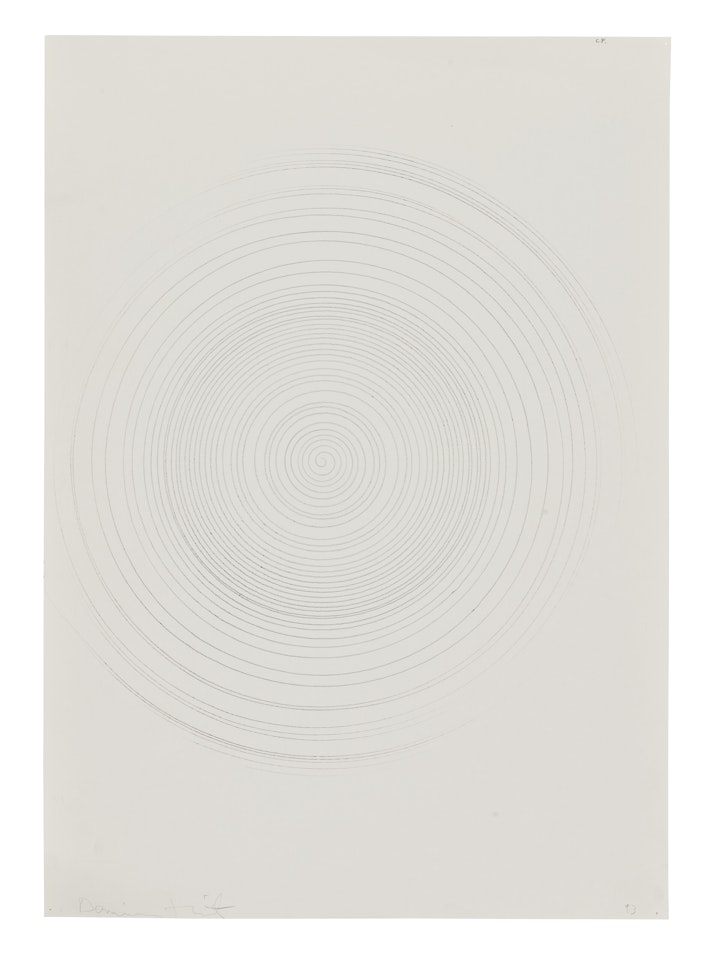 beautiful, super psychotic, dream drawing by Damien Hirst