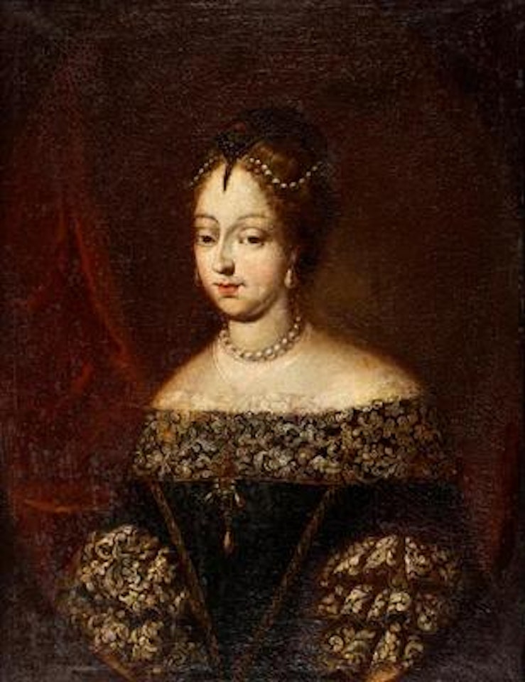 Bildnis einer eleganten dame by Dutch School