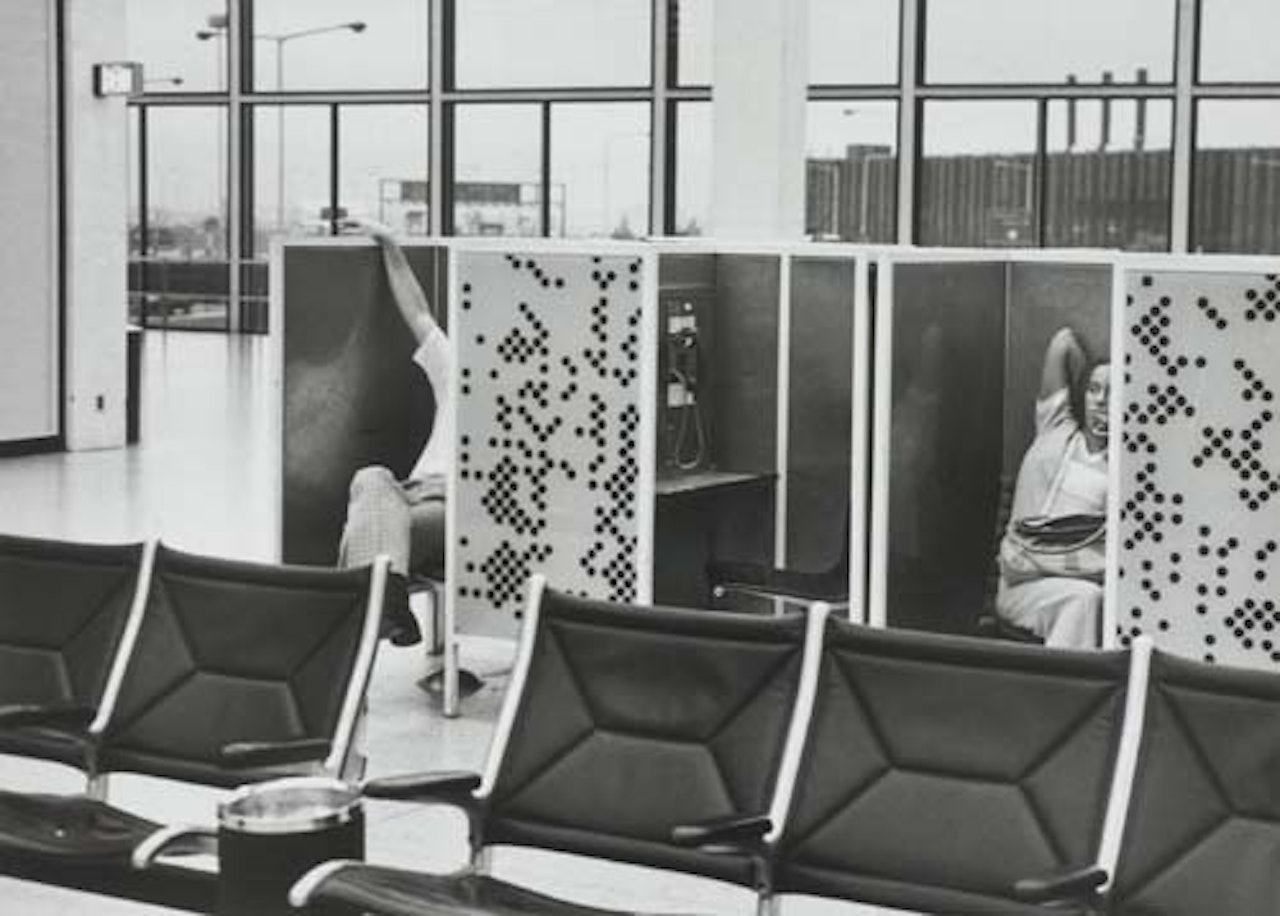 Chicago airport by André Kertész