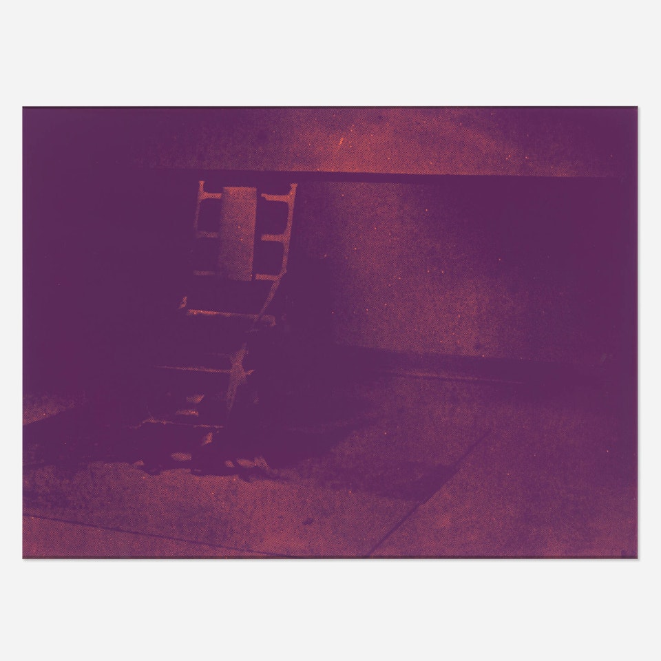 Electric Chair by Andy Warhol