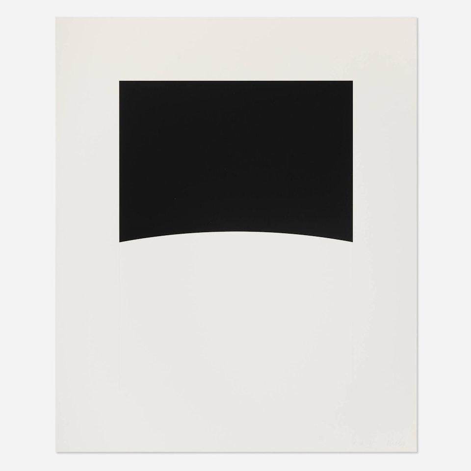 Conques (from the Third Curve series) by Ellsworth Kelly