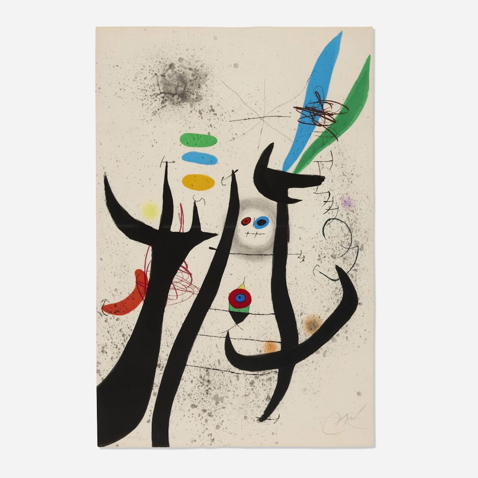 La femme arborescente by Joan Miró