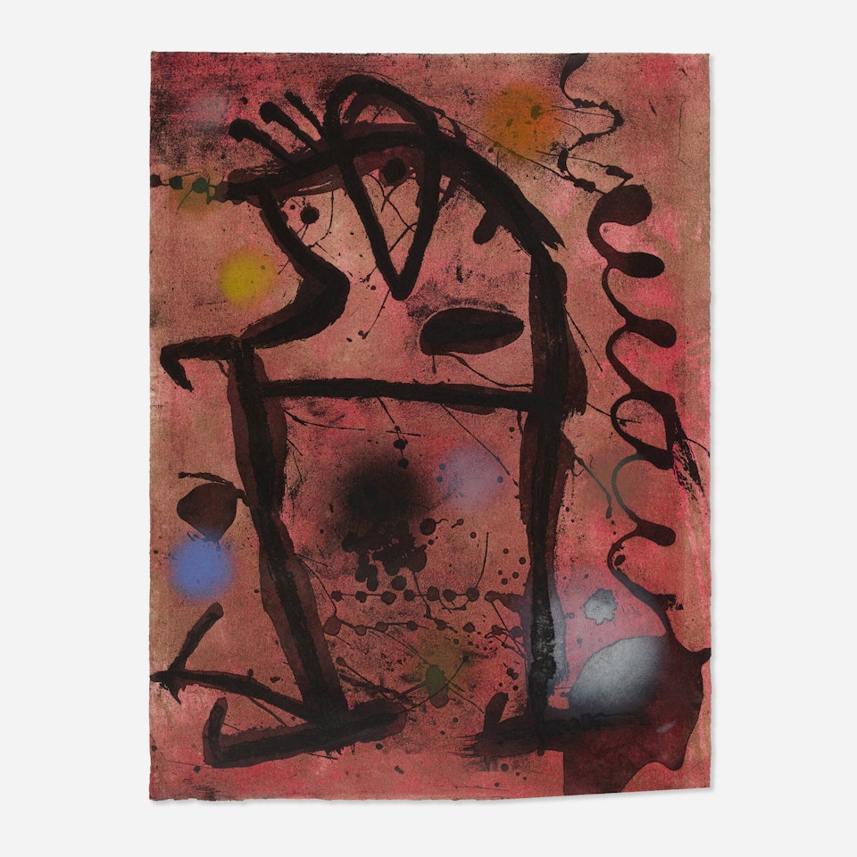 Grans Rupestres VII by Joan Miró