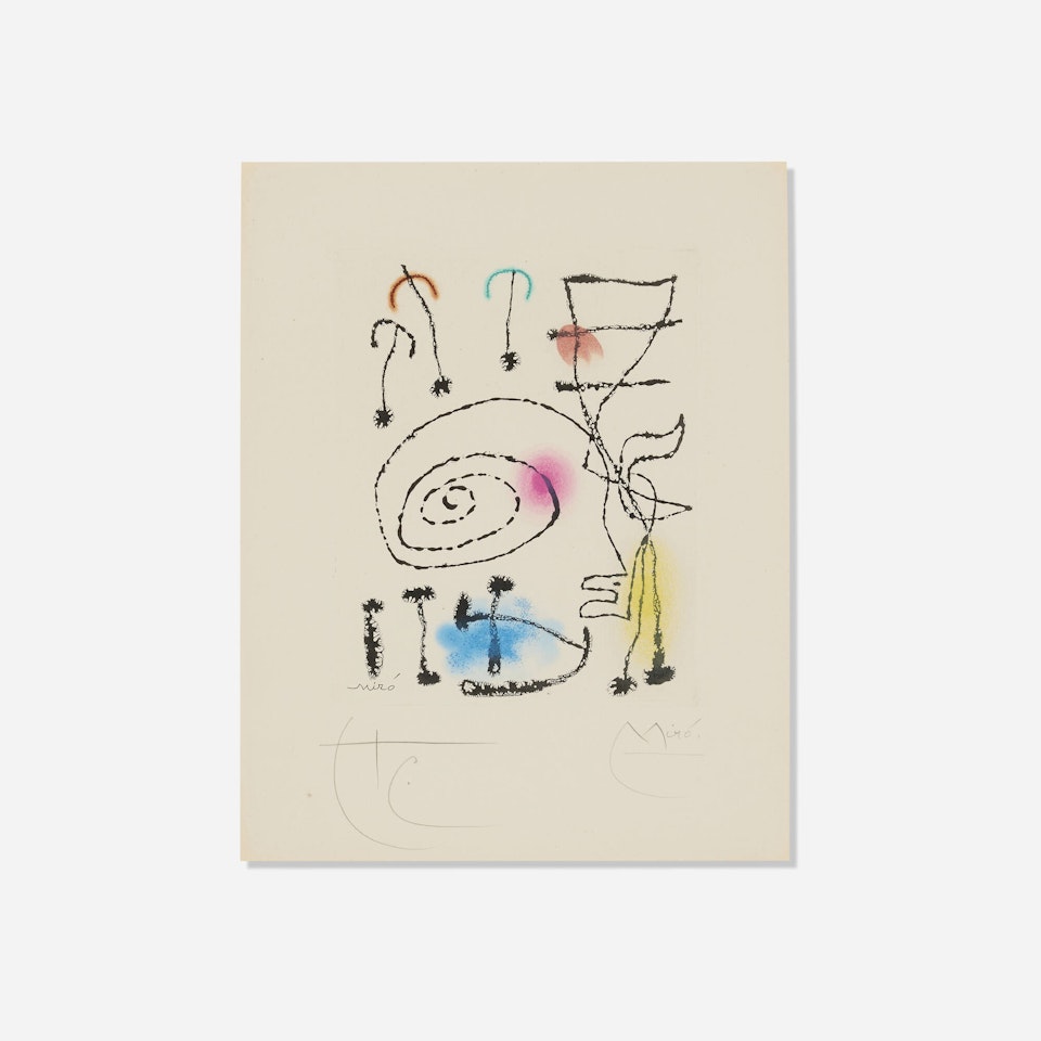 La mesure du temps by Joan Miró