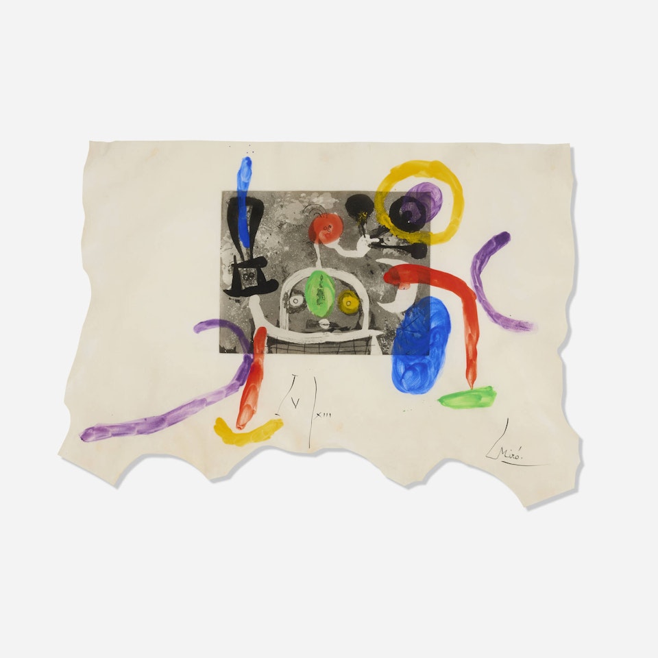 Untitled (from the Serie III portfolio) by Joan Miró