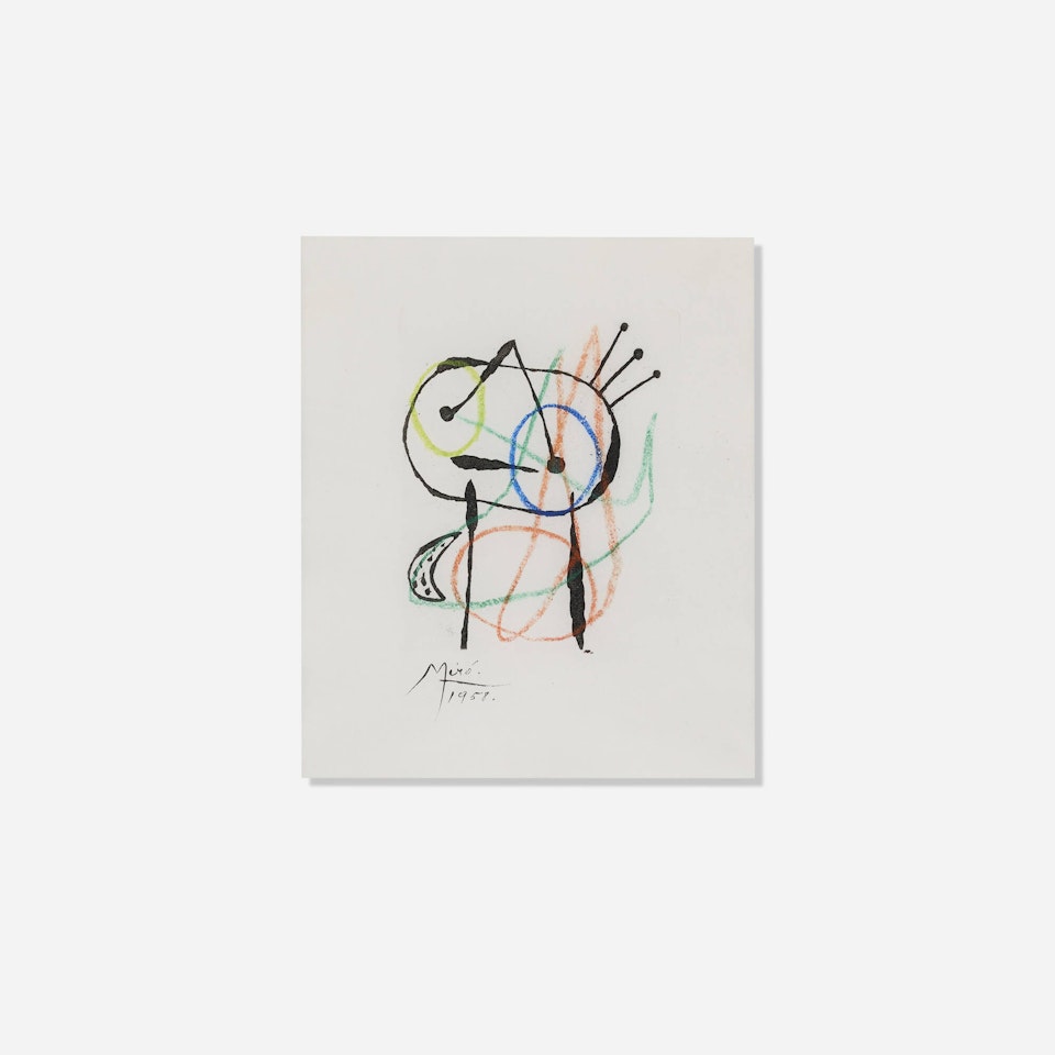 Untitled (from the La bague d"Aurore portfolio) by Joan Miró