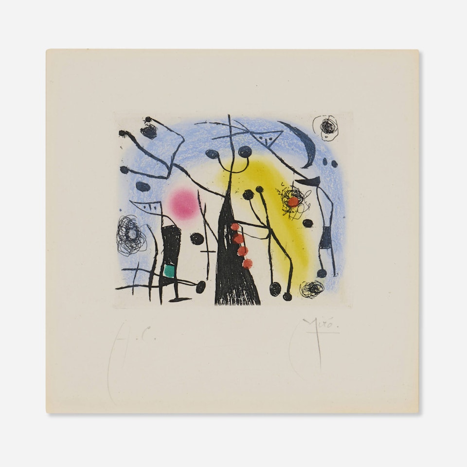 Les Magdaleniens by Joan Miró