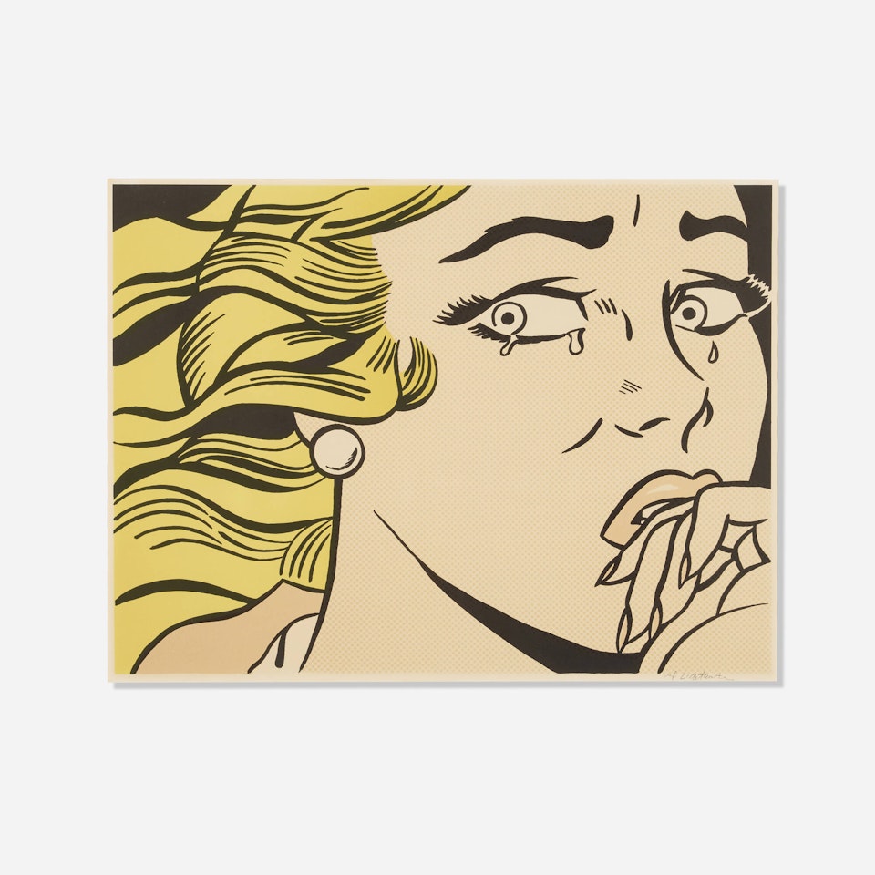Crying Girl by Roy Lichtenstein