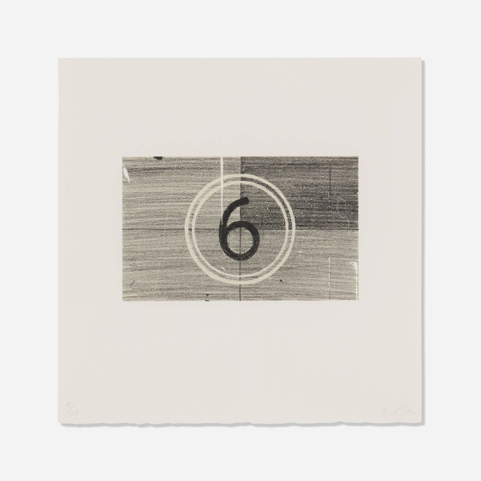 Heads (from the Cameo Cuts portfolio) by Ed Ruscha