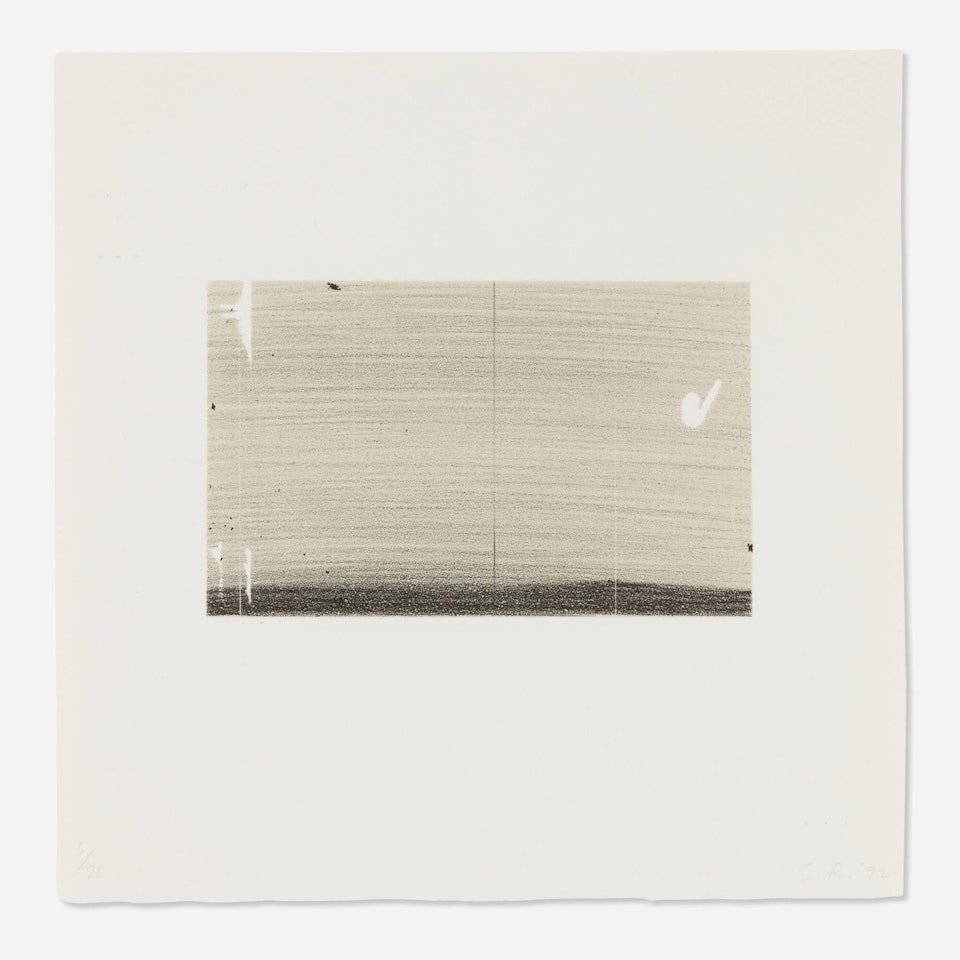 Openscape (from the Cameo Cuts portfolio) by Ed Ruscha