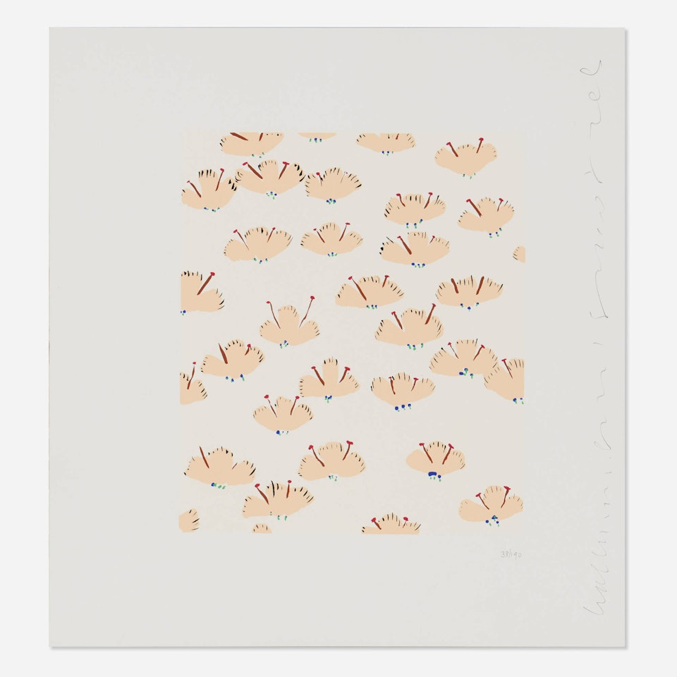 Wallflower 20 (from the Wallflowers portfolio) by Donald Sultan