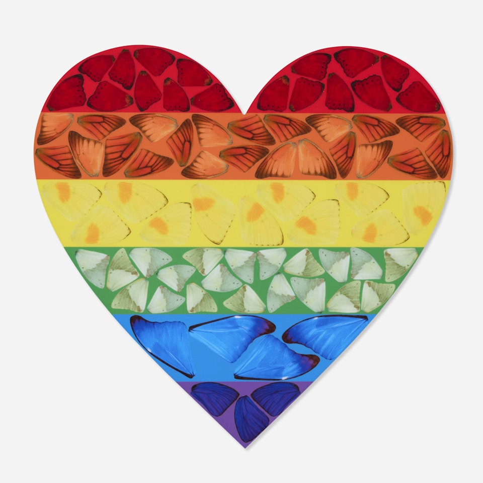 Butterfly Heart by Damien Hirst