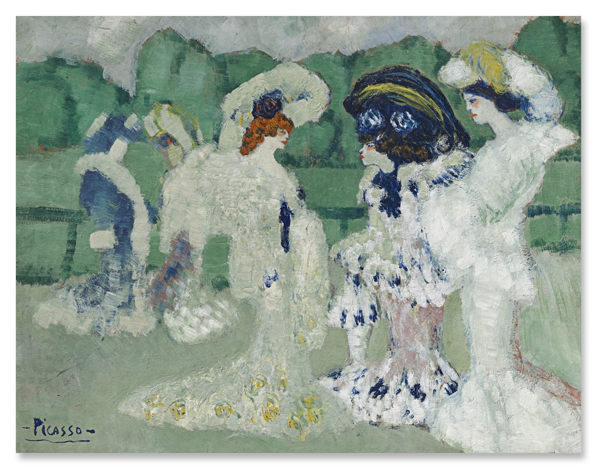 Les Courses by Pablo Picasso