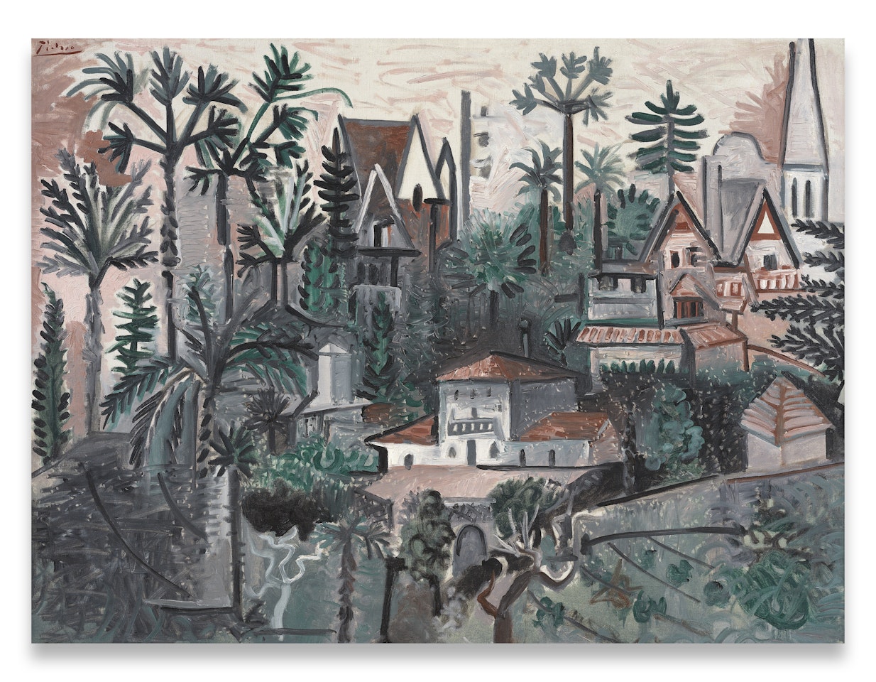 La colline de la Californie by Pablo Picasso