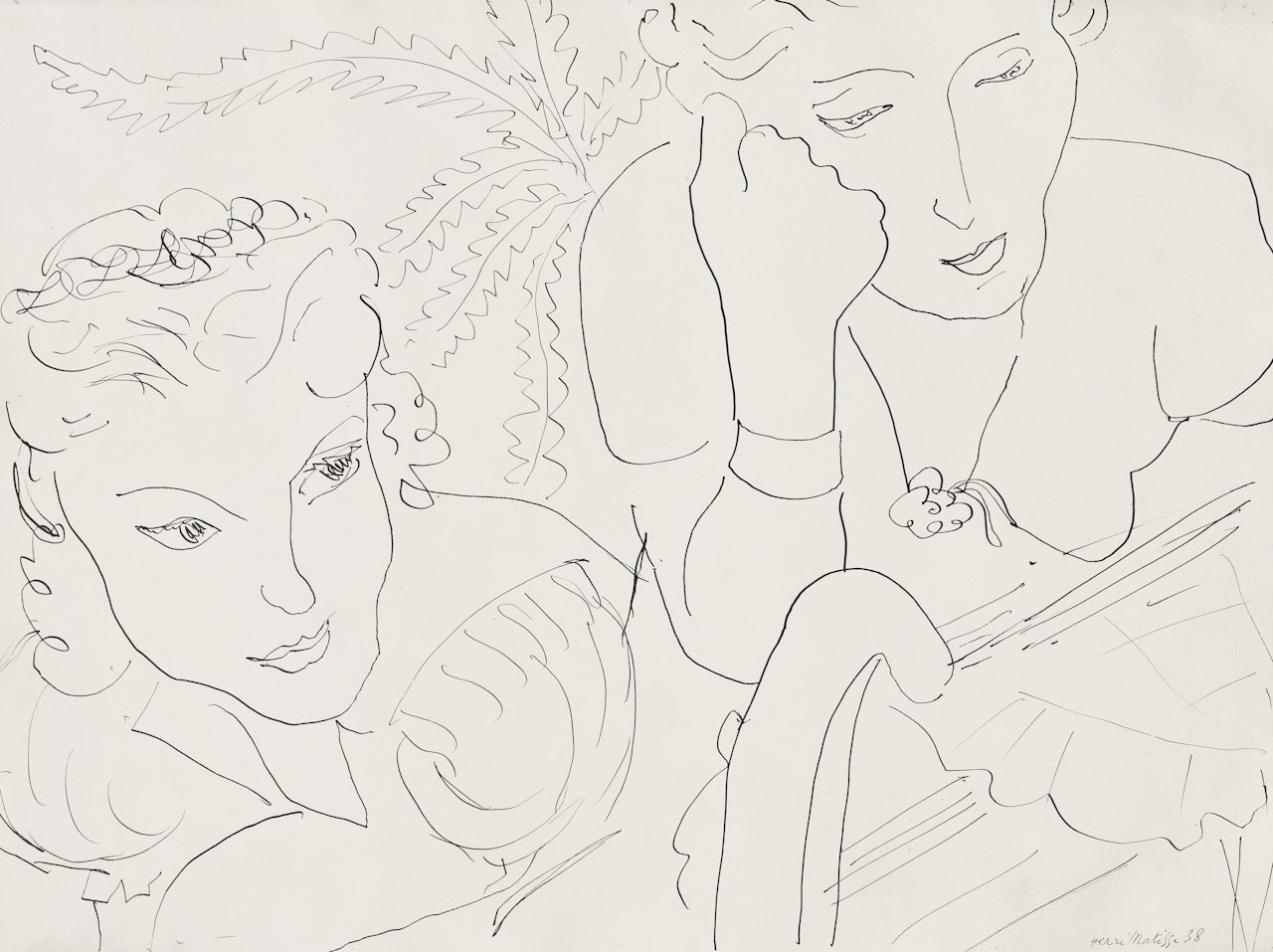 Deux femmes by Henri Matisse
