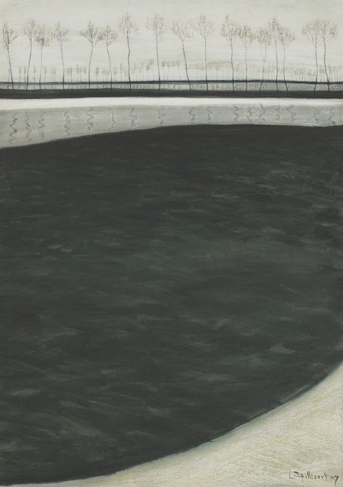 Het kanaal by Léon Spilliaert