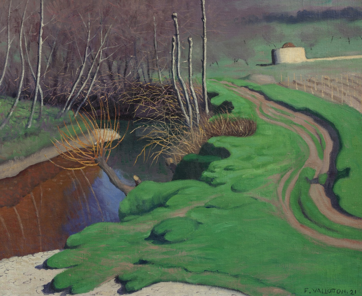 Bords de la Cagne by Félix Vallotton