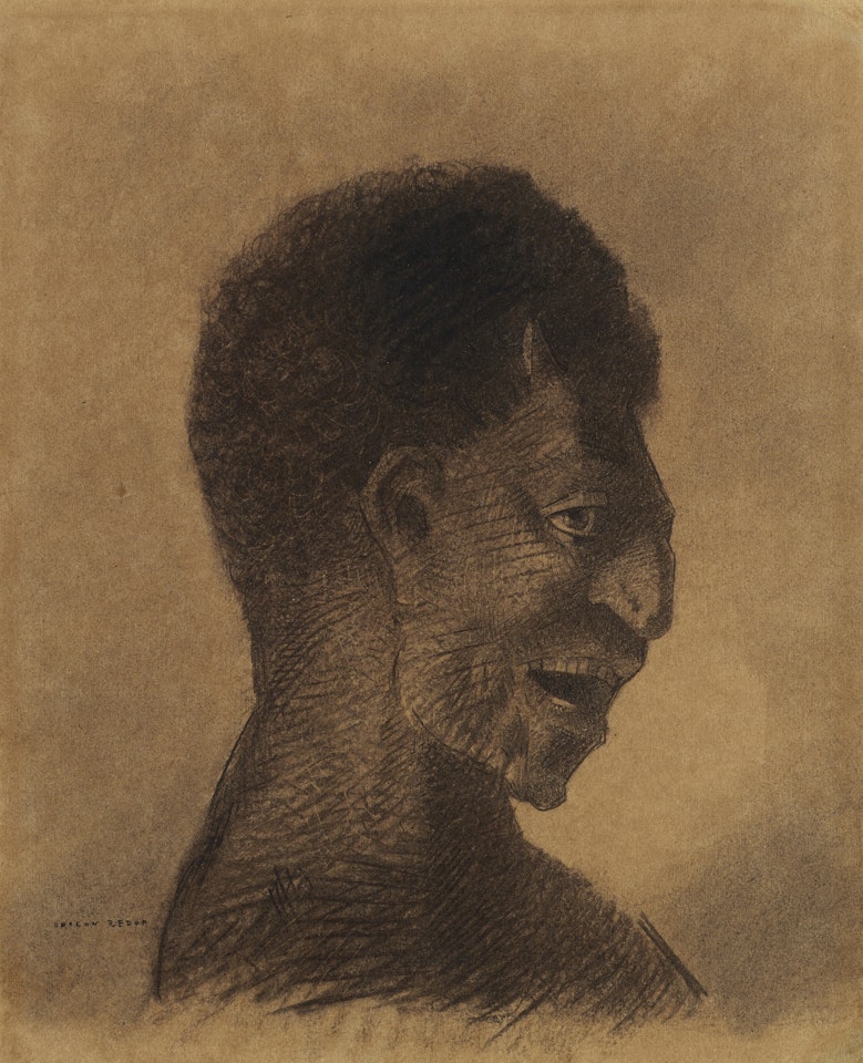 Le Satyre au cynique sourire by Odilon Redon