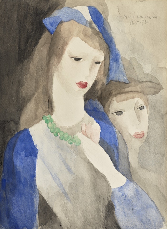 Deux femmes by Marie Laurencin