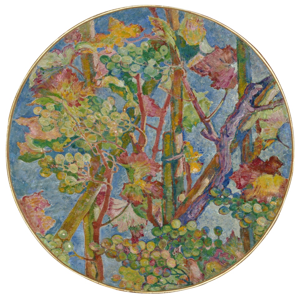 Les vignes by Theo van Rysselberghe