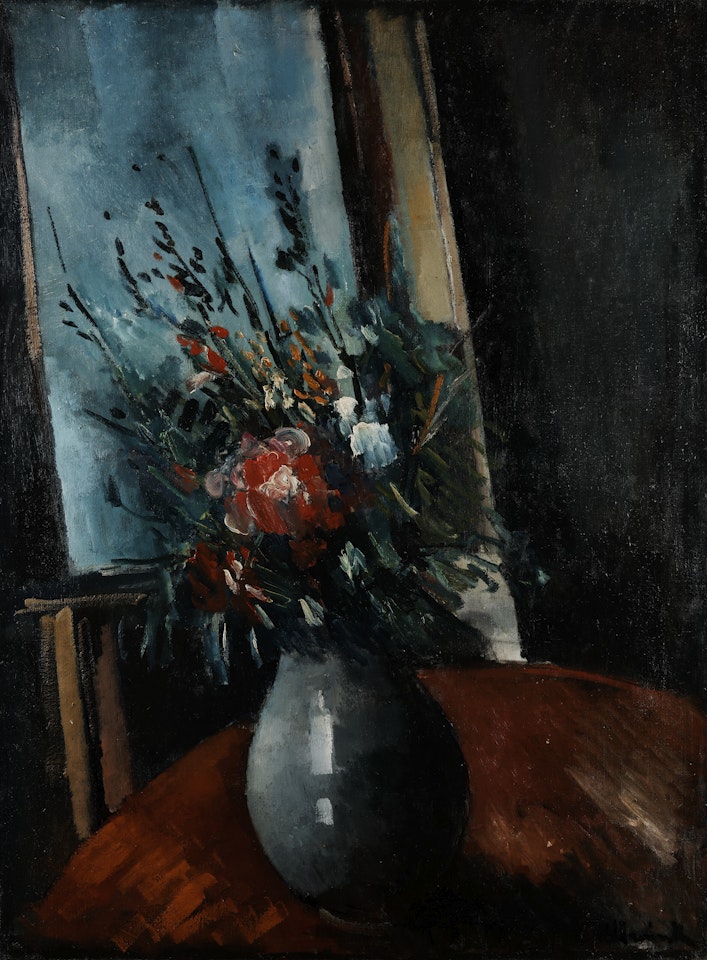 Bouquet devant la fenêtre by Maurice de Vlaminck