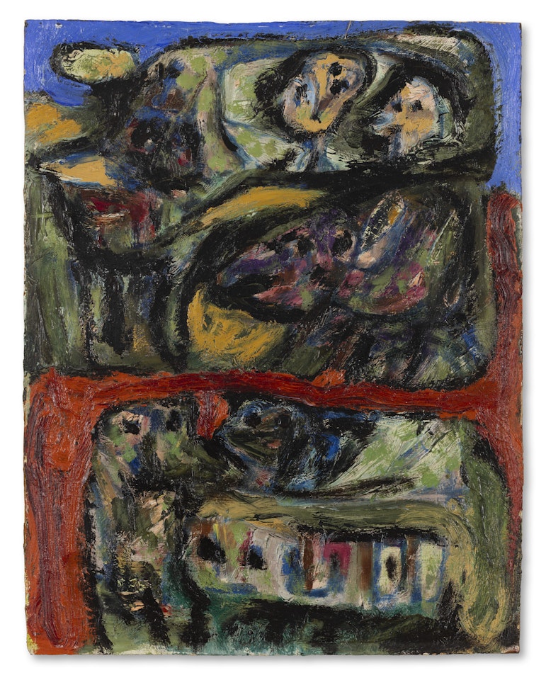 Spaltet verden (Split World) by Asger Jorn